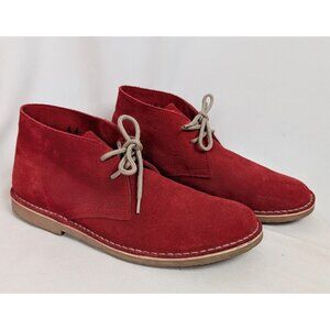 Mogambo 44/10 Safari Chucka Boots Suede Leather Shoes Spain Barcelona Lace Up